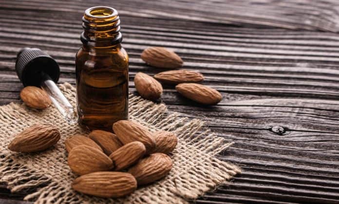 almond oil for beard use featured image