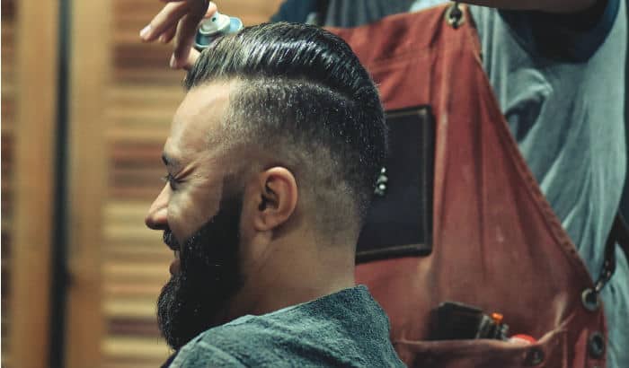 barbershop beard shaping