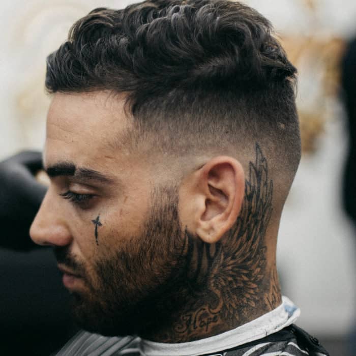 beard and hair fade