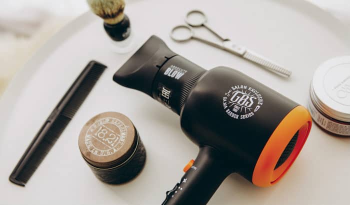 beard blow dryer and tools