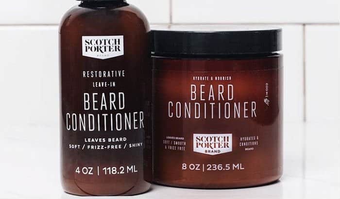 beard conditioner bottles