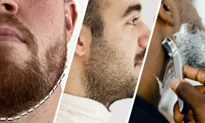 beard neckline guide