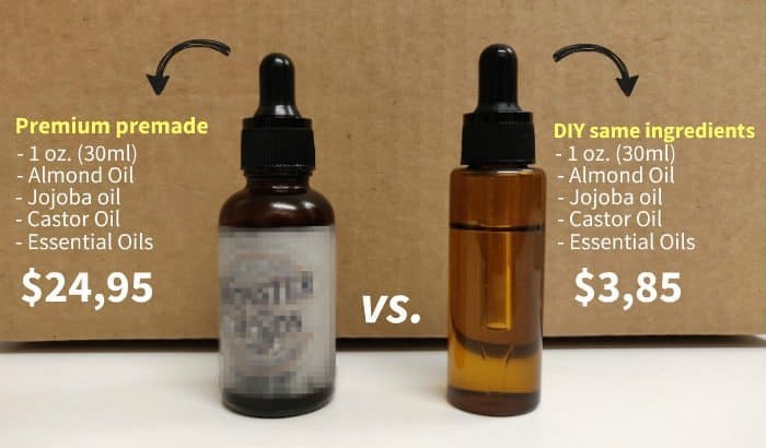 beard oil vs diy beard oil substitute