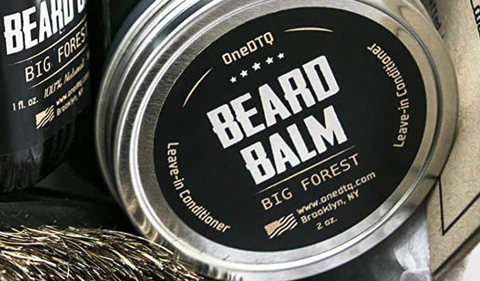 big forest beard balm tin