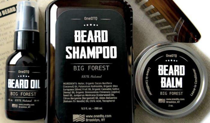 big forest beard shampoo and other products