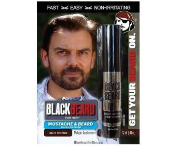 black beard for men color