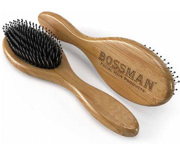 bossman bamboo beard brush