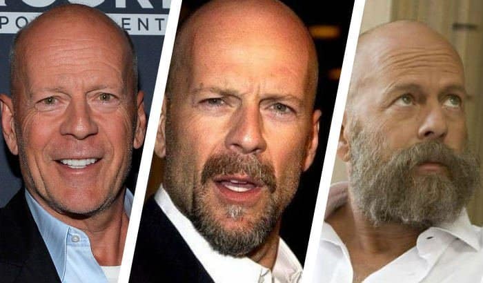 bruce willis beard vs no beard