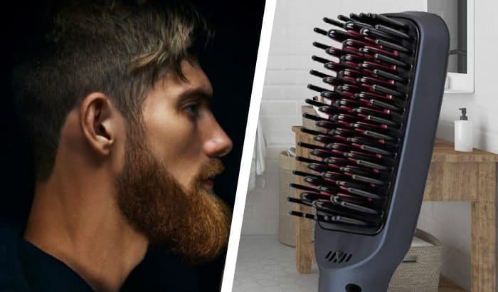 heated beard brush