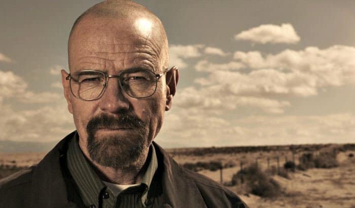 heisenberg bald head goatee