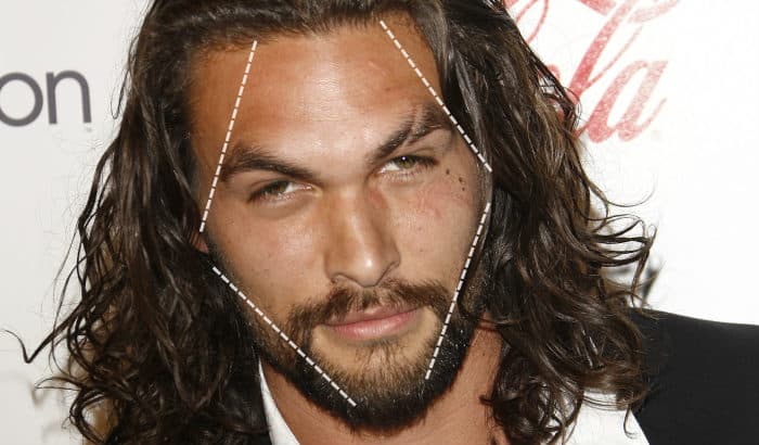 jason momoa diamond shaped face