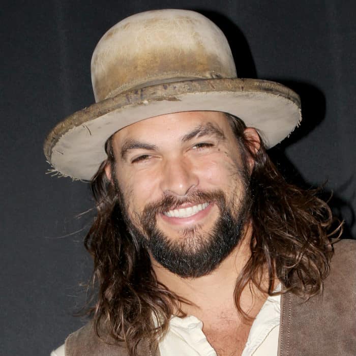 jason momoa hat and beard