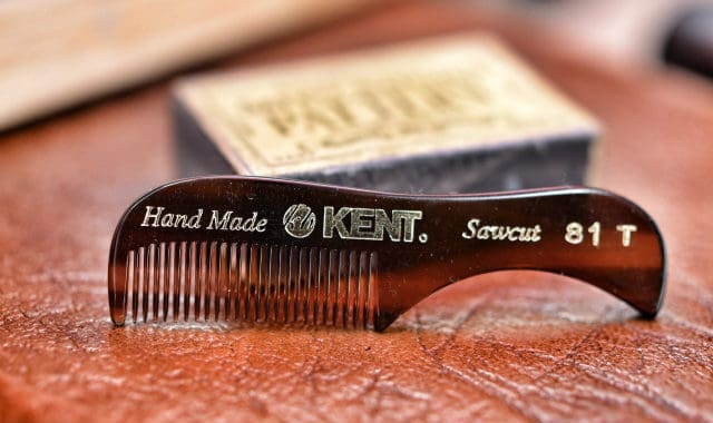 kent mustache comb is the best beard comb