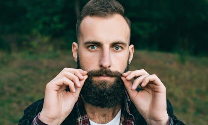 man with a perfect beard