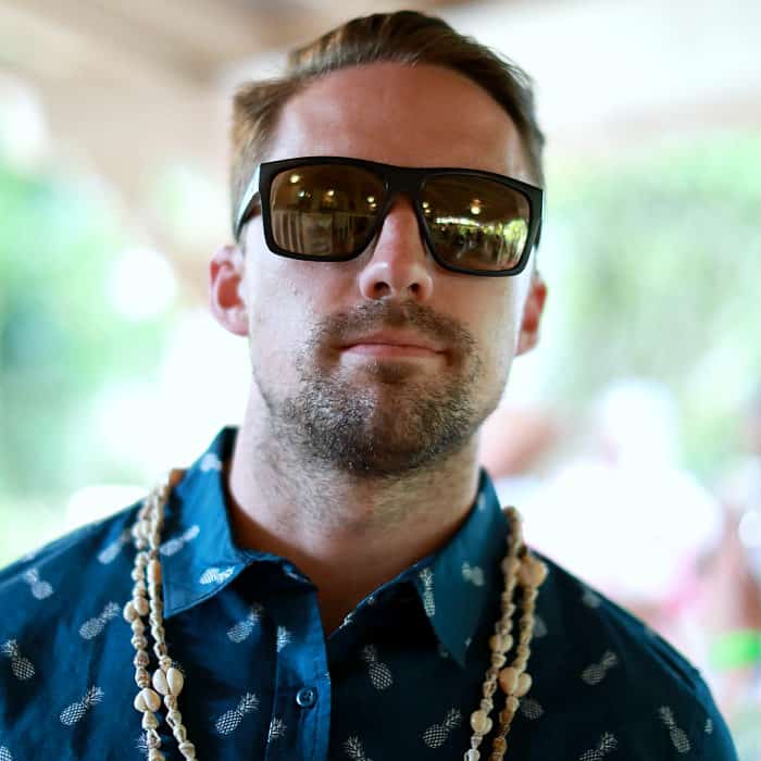 man with stubble goatee and sunglasses