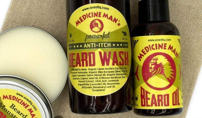 medicine man's anti-itch beard wash