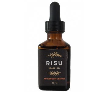 risu afternoon orange beard oil