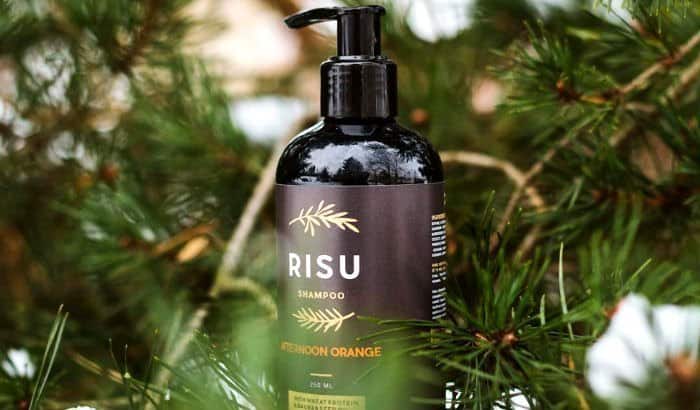 risu afternoon orange beard shampoo