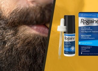 rogaine for facial hair growth