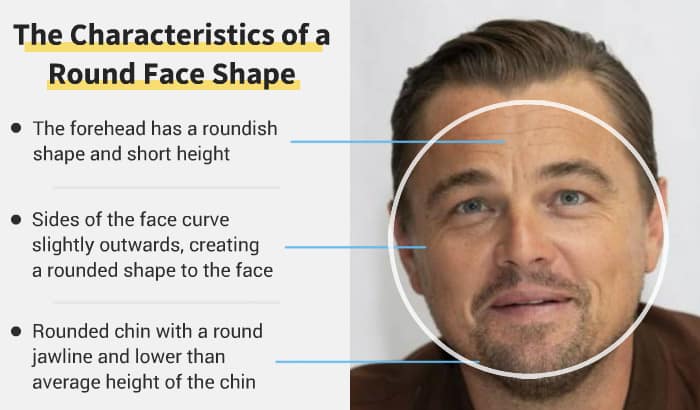 round face shape example