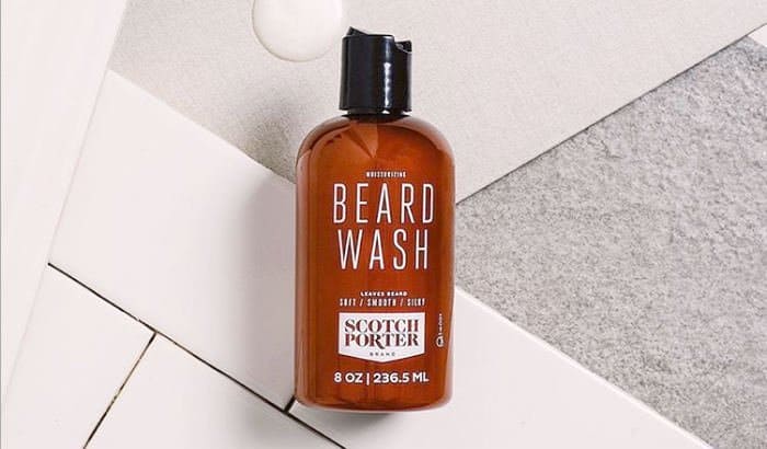 scotch porter moisturizing beard wash