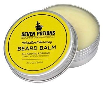 seven potions beard balm