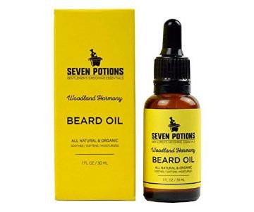 seven potions beard oil