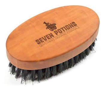 seven potions boar bristle beard brush