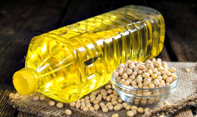 soybeans and soy oil