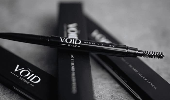 void homme beard filling pencil brush