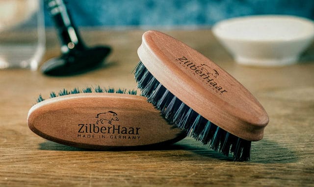 two pocket sized zilberhaar brushes